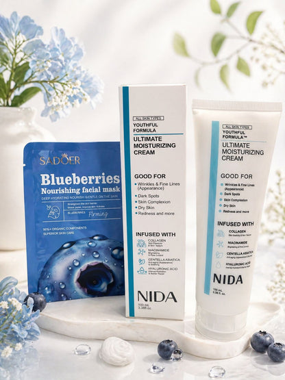 Nida Youthfull - Crema Coreana Multiacción + Mascarilla de Regalo
