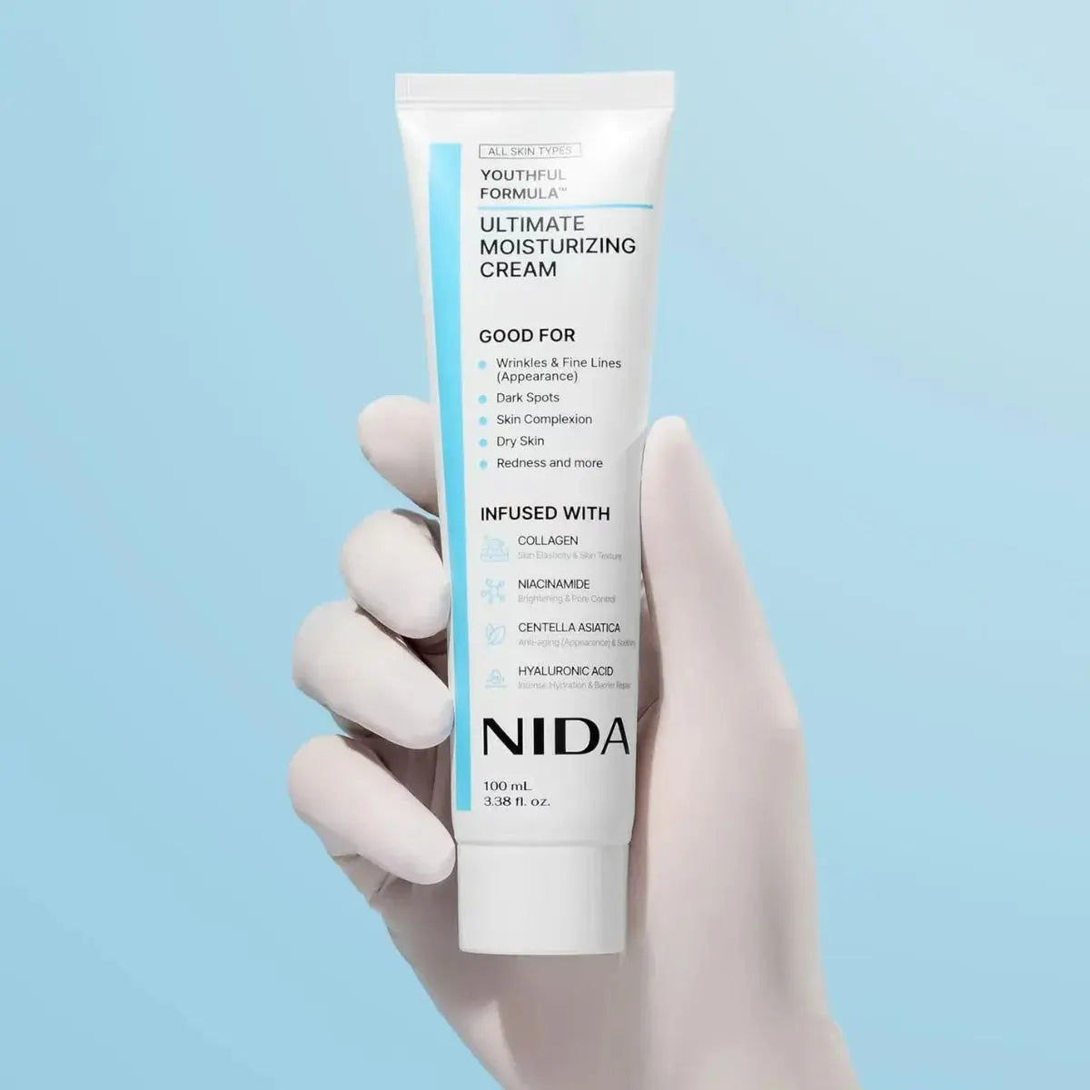 Nida Youthfull - Crema Coreana Multiacción + Mascarilla de Regalo
