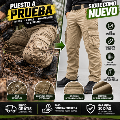 Pantalon Urbano Tactico - Indestructible