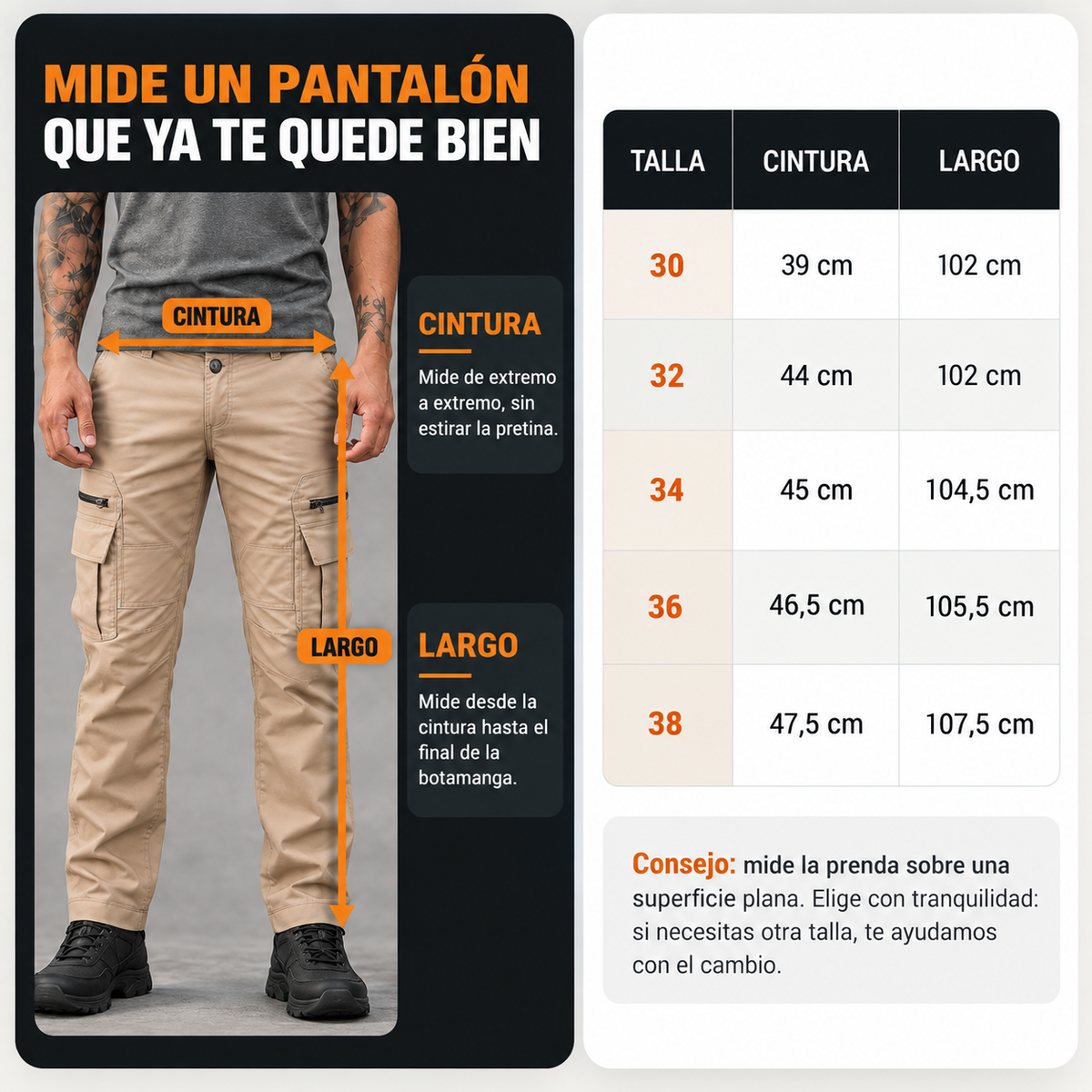 Pantalon Urbano Tactico - Indestructible