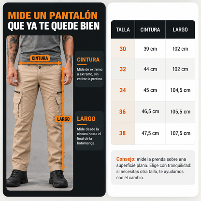 Pantalon Urbano Tactico - Indestructible