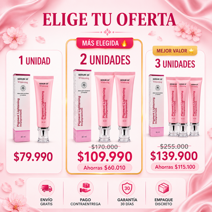 Despigmentante Flor de Cerezo – Luminosidad y Tono Uniforme