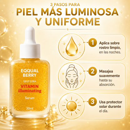 EQQUALBERRY — Sérum Iluminador Coreano con Vitamina