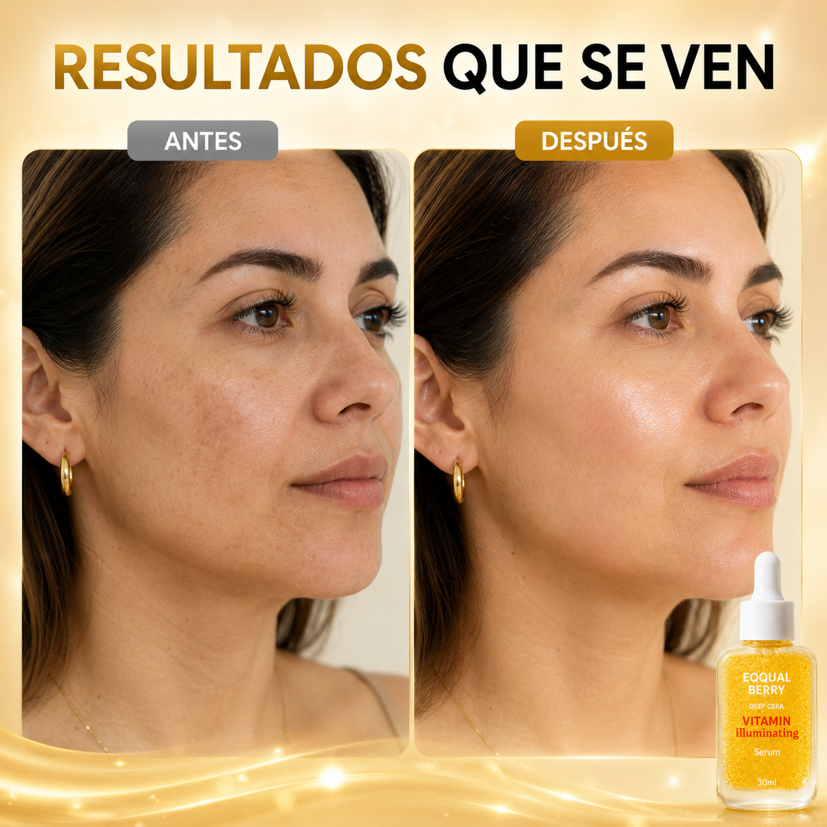 EQQUALBERRY — Sérum Iluminador Coreano con Vitamina