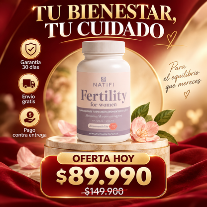 Natifi — Multivitamínico para el Bienestar Femenino