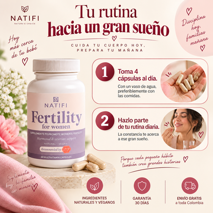 Natifi — Multivitamínico para el Bienestar Femenino