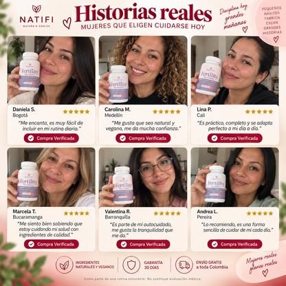 Natifi — Multivitamínico para el Bienestar Femenino