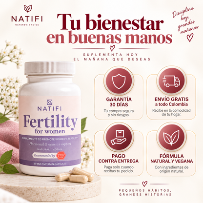 Natifi — Multivitamínico para el Bienestar Femenino