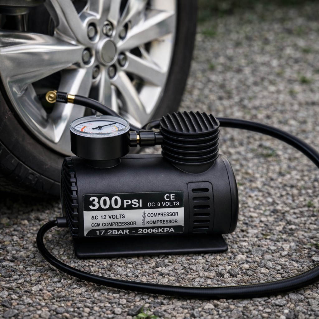 🚗 Compresor PowerMax Portátil 300 PSI